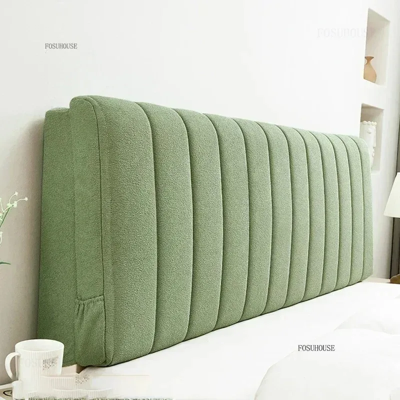 Apartment Anti-collision Soft-packed Headboard Cream-style Creative Bed Headboards for Home High-grade Suede Headboard for Room