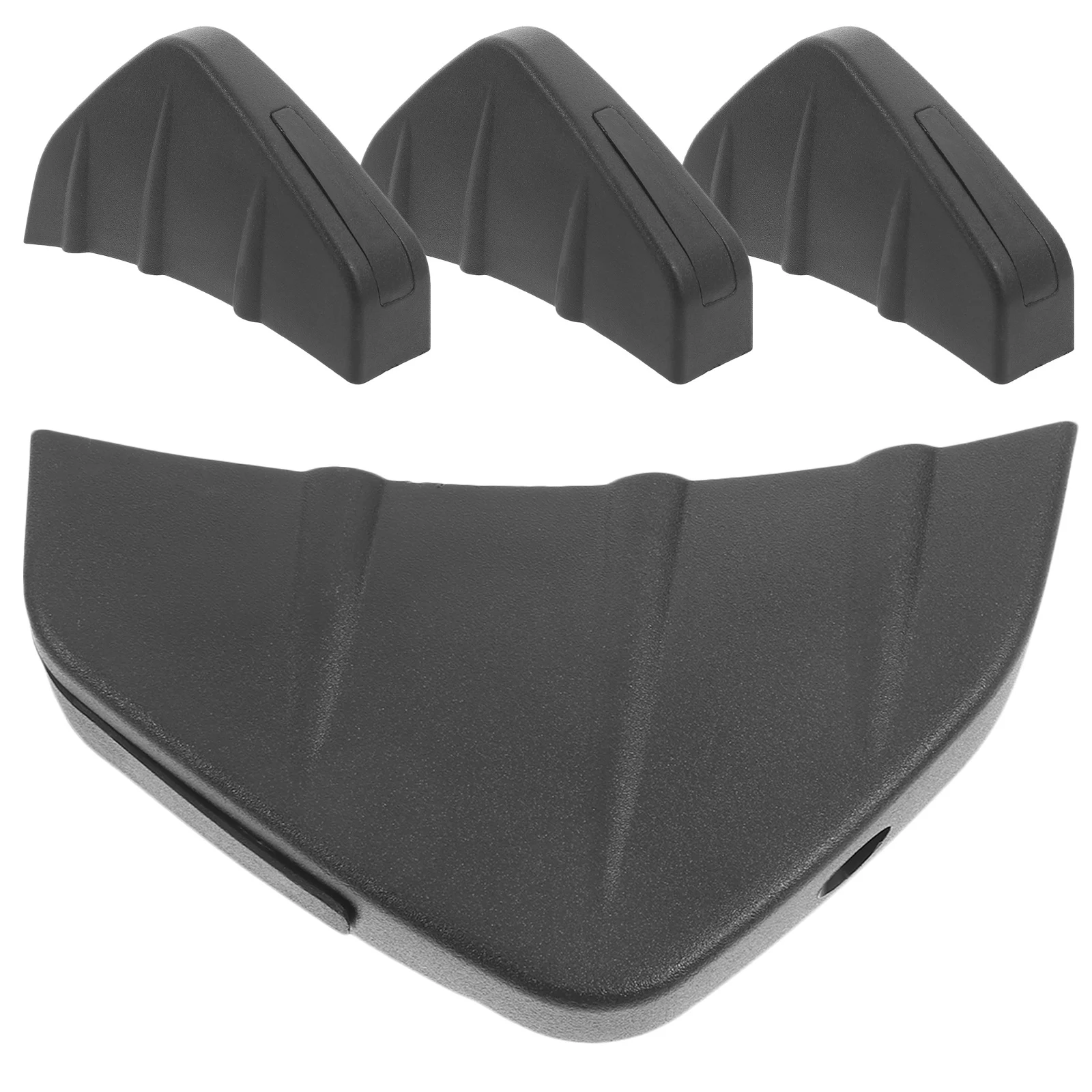 4Pcs Rear Bumper Spoiler Diffuser Universal Car Accessories Exterior Auto Rear Spoiler Splitter for Sports Styling