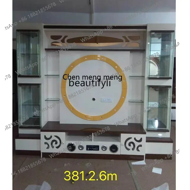 

D178 Spot high-end vertical cabinet, combined side cabinet, coffee table audio-visual, background wall cabinet, TV cabinet