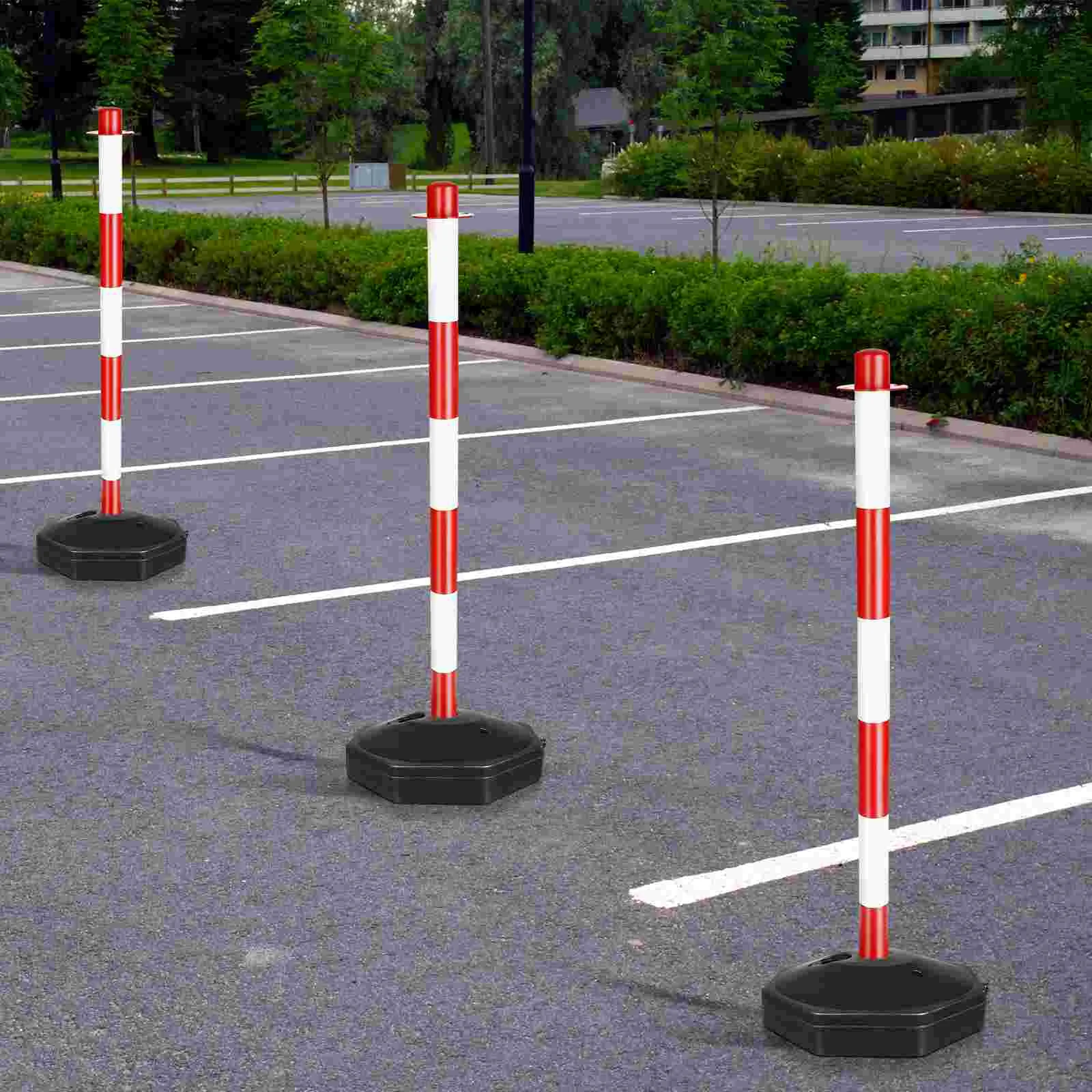 Traffic Isolation Bollard Plastic Traffic Cones Movable Fixed Column Facility The Sign Road Pile Safety Warning Water-fillable