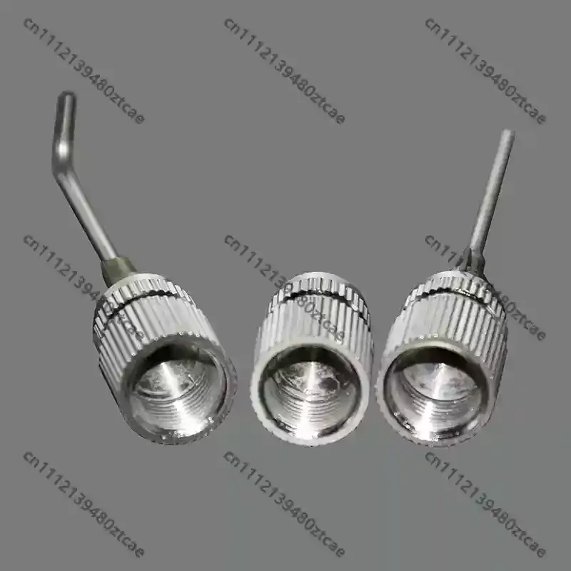AB Glue Dynamic Mixing Tube Fitting, Metal Dispensing Mix Nozzle Adapter
