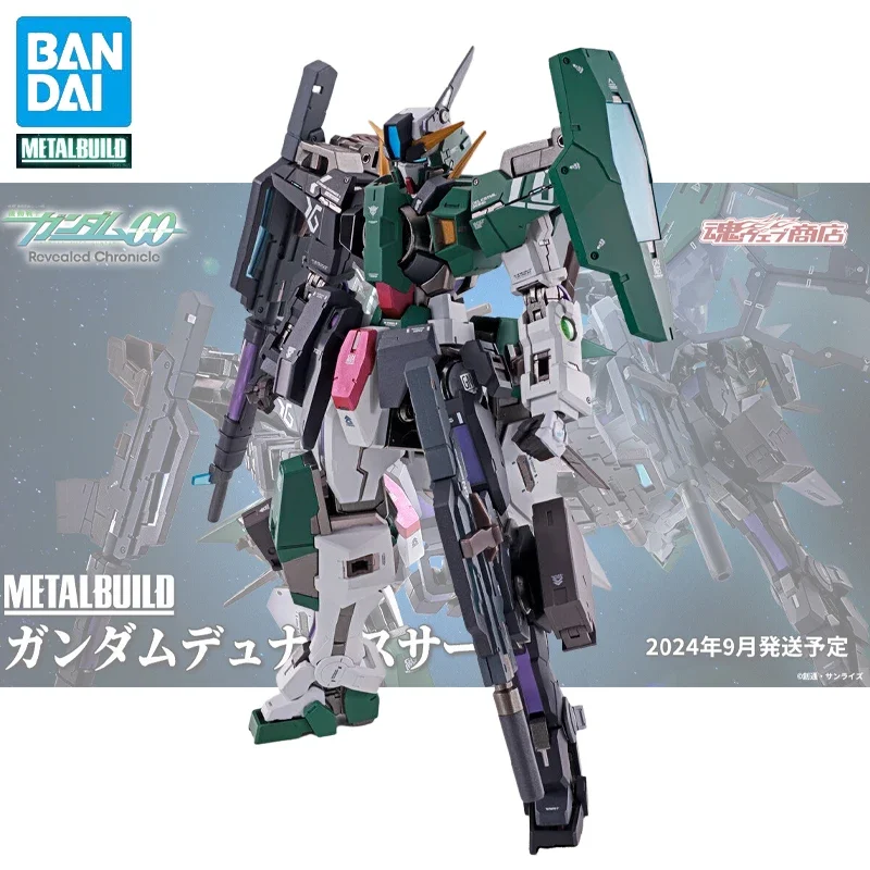 

Bandai Original METAL BUILD GN-002 Dynames Gundam SAGA Assembly Action Figure Model Toy Collectible Anime Ornaments Boy For Kid