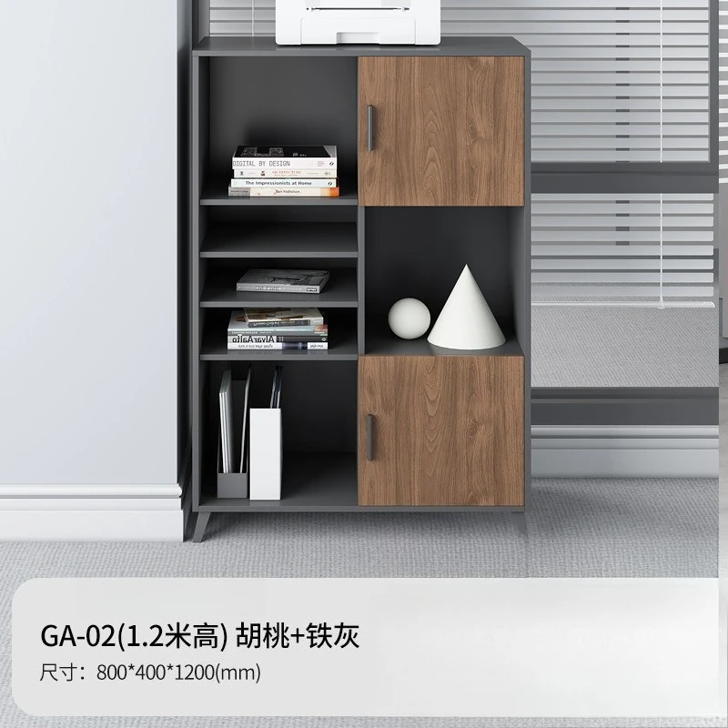 Office cabinets File cabinets Office simple modern wooden with locks Movable data cabinets Lockers Lockers