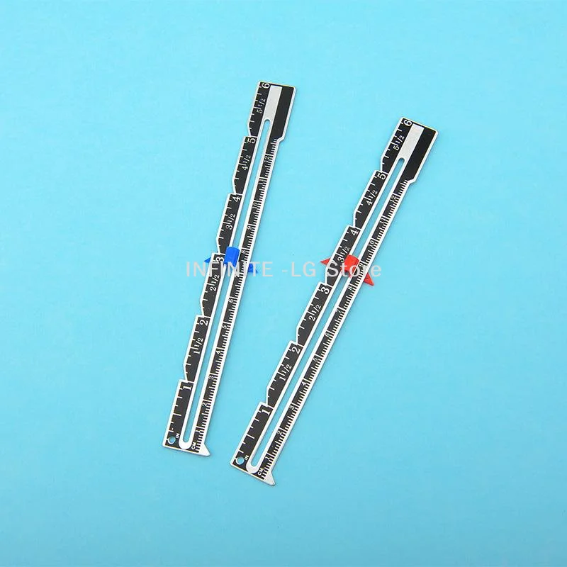 1pc Metal Sliding Guage, Sewing Measuring Tool, Sewing Guage For Quilting And Sewing, Sewing Accessories, Sewing Notions