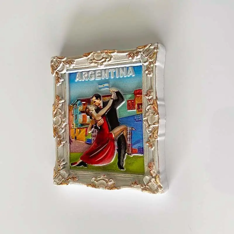 Argentina Buenos Aires Dancer 3D Fridge Magnet World Travel Home Decoration Souvenir - Image 2