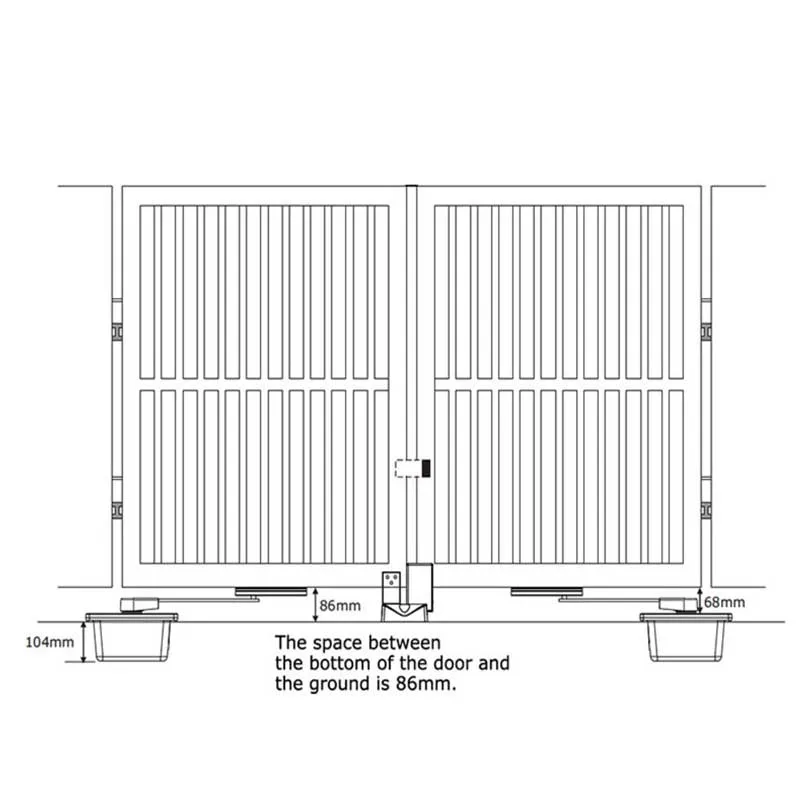 مزلاج كهربائي / قفل مسمار الباب لفتح بوابة متأرجحة أوتوماتيكية / بوابة منزلقة