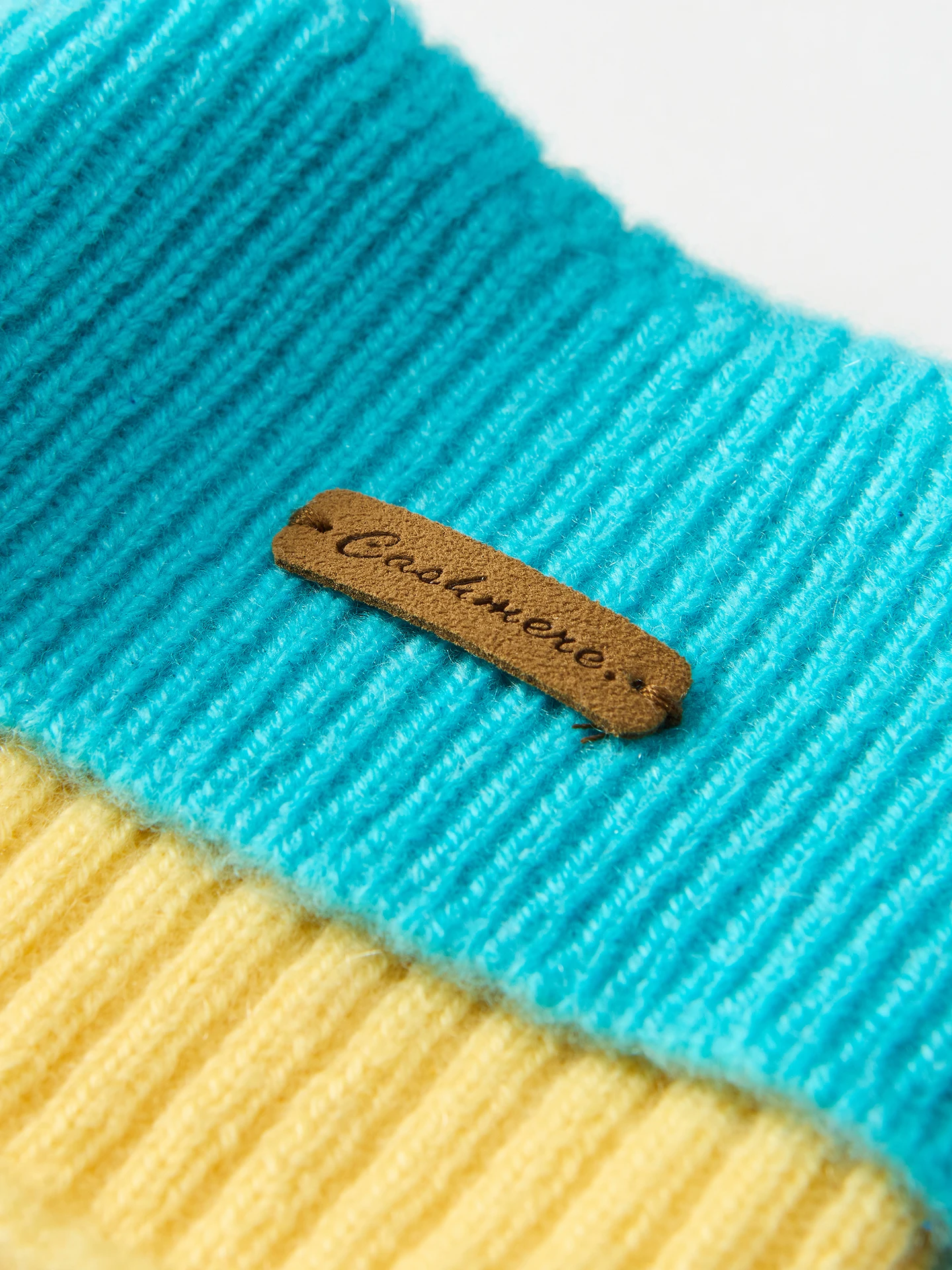 100% Cashmere Color Blocking Headband, Suitable for Both Men and Women,Warm Headband, High Elasticity Headband, Running Hair