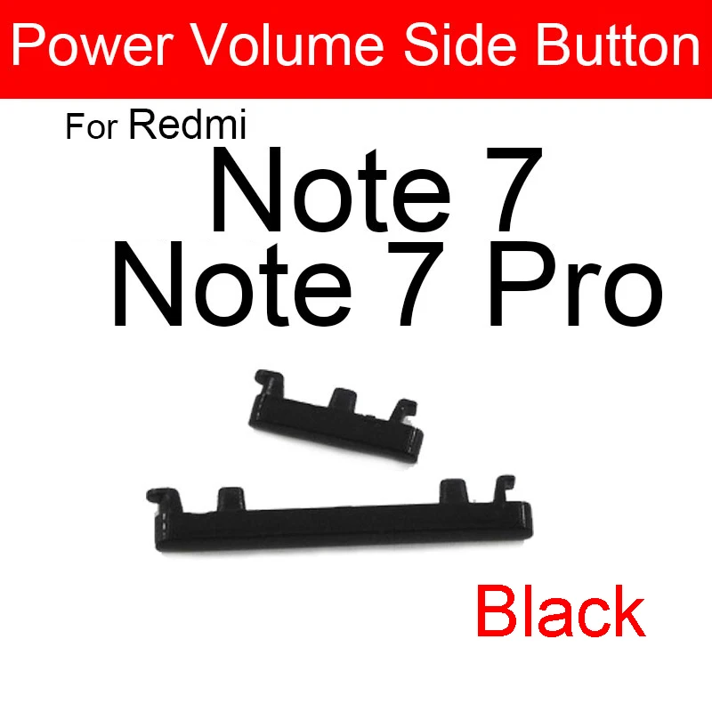 For Xiaomi Redmi Note 7 / 7 Pro 7Pro Power Button On/Off Volume Switch Buckle Bolt Lock Locking Braces Bracket Ribbon Flex Cable