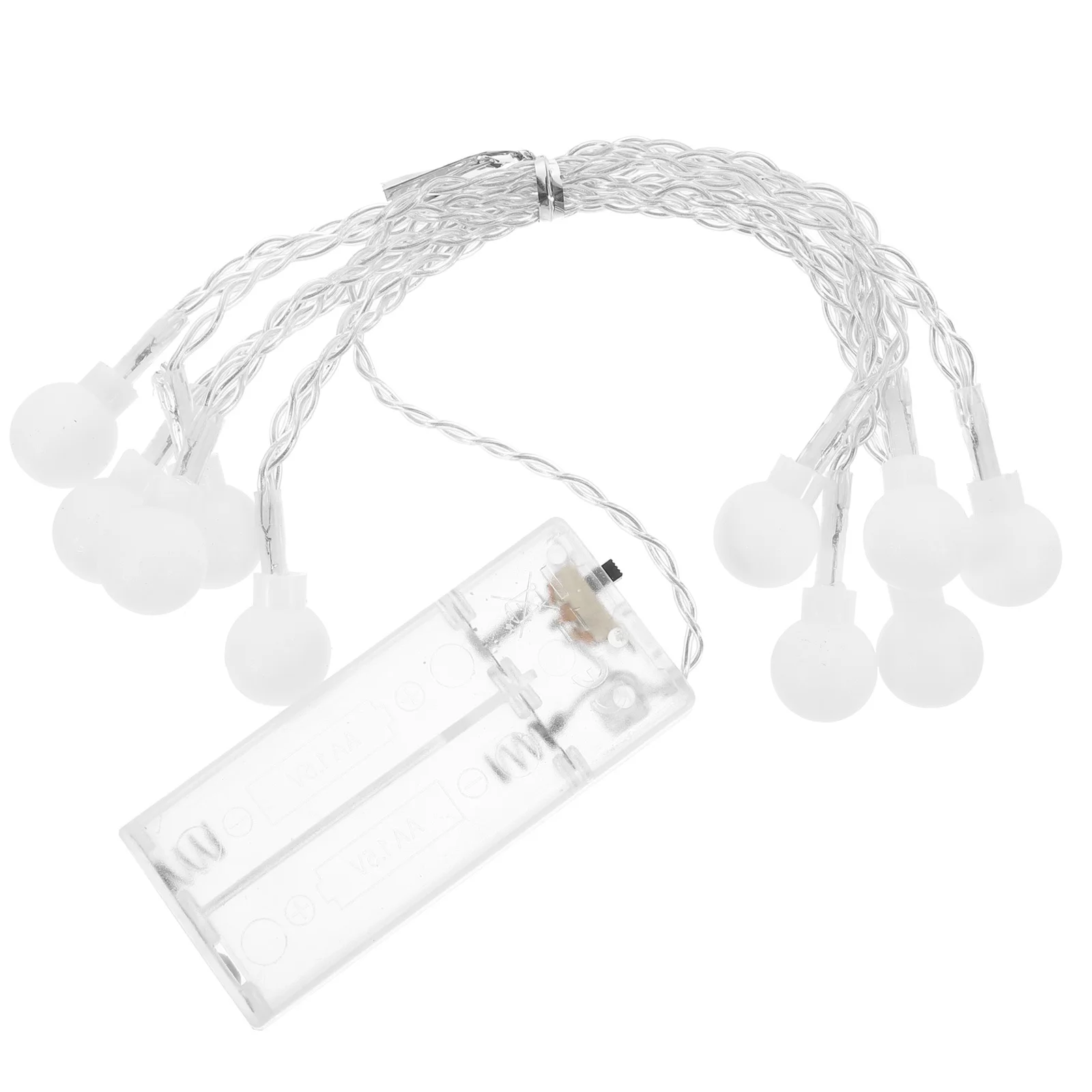 1 szt. Kolorowa lampka nocna LED 1,5M 10 diod LED Lampka dekoracyjna do sypialni, salonu, na imprezę, dekoracja świąteczna, lampki sznurkowe