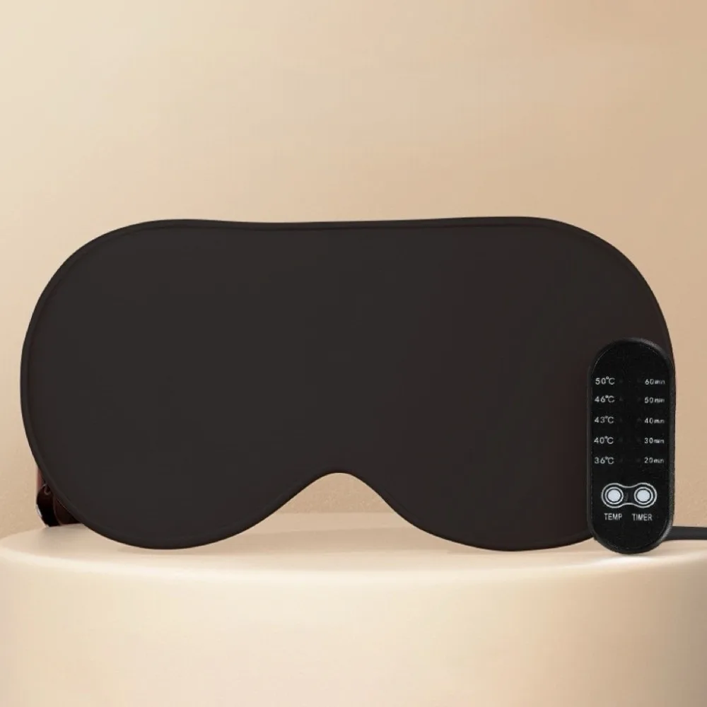 Constant Temperature Control USB Temperature Control Eye Mask Adjustable Timer Comfortable Fit Heating Sleep Eye Mask Electric