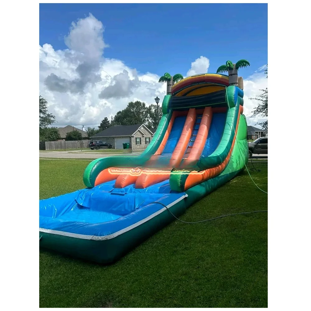 PVC Commercial Use Inflatable Water Slide nflatable Water Pool Slide for Sale
