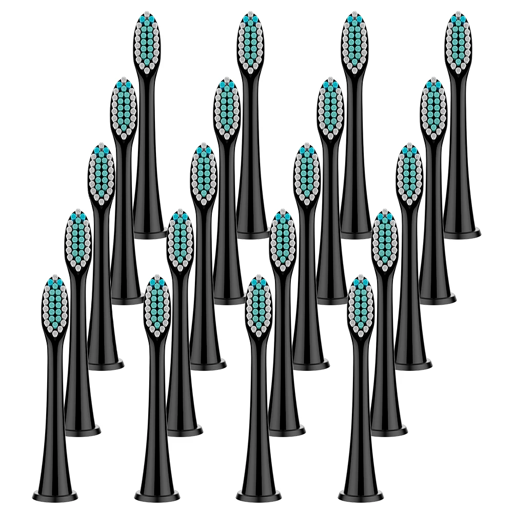 Replacement Brush Heads Compatible with Philips Sonicare Electric Toothbrush, Tooth Head for HX4100/1100/6500(Pack of 4/8/12/20)