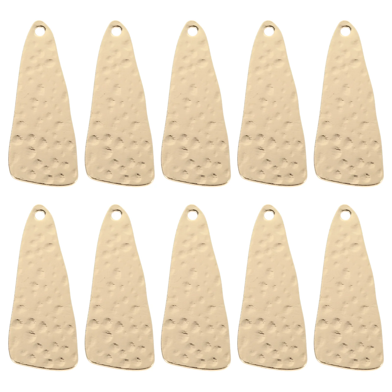 10Pcs Copper Gold Plated DIY Pendants Handmade Jewelry Making Charms Metal Accessories for Necklace Bracelet Earrings Decoration