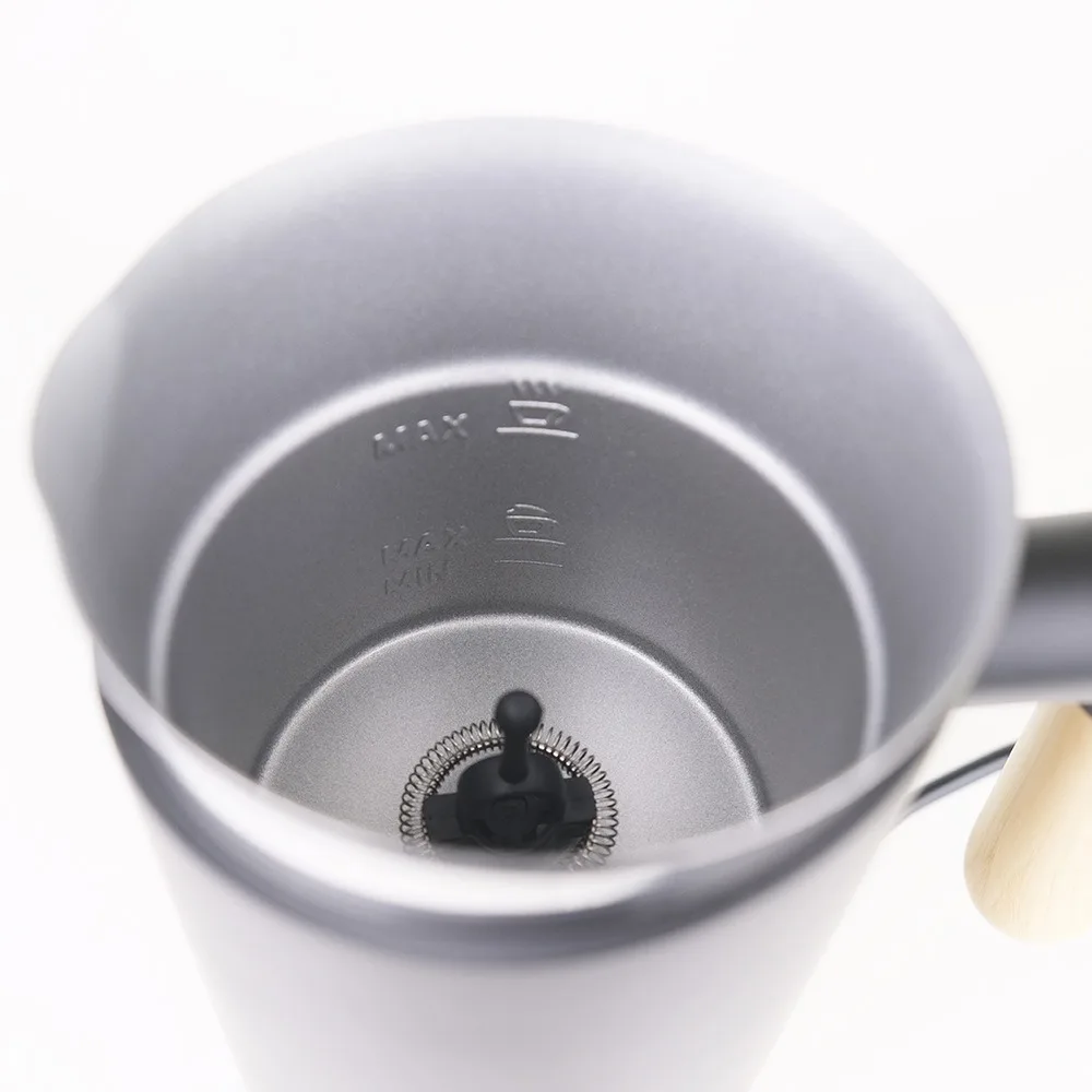 Espresso Dedicated Electric Frother 4-in-1 Hot Cold Mix Cup Compact Household Milk Tool
