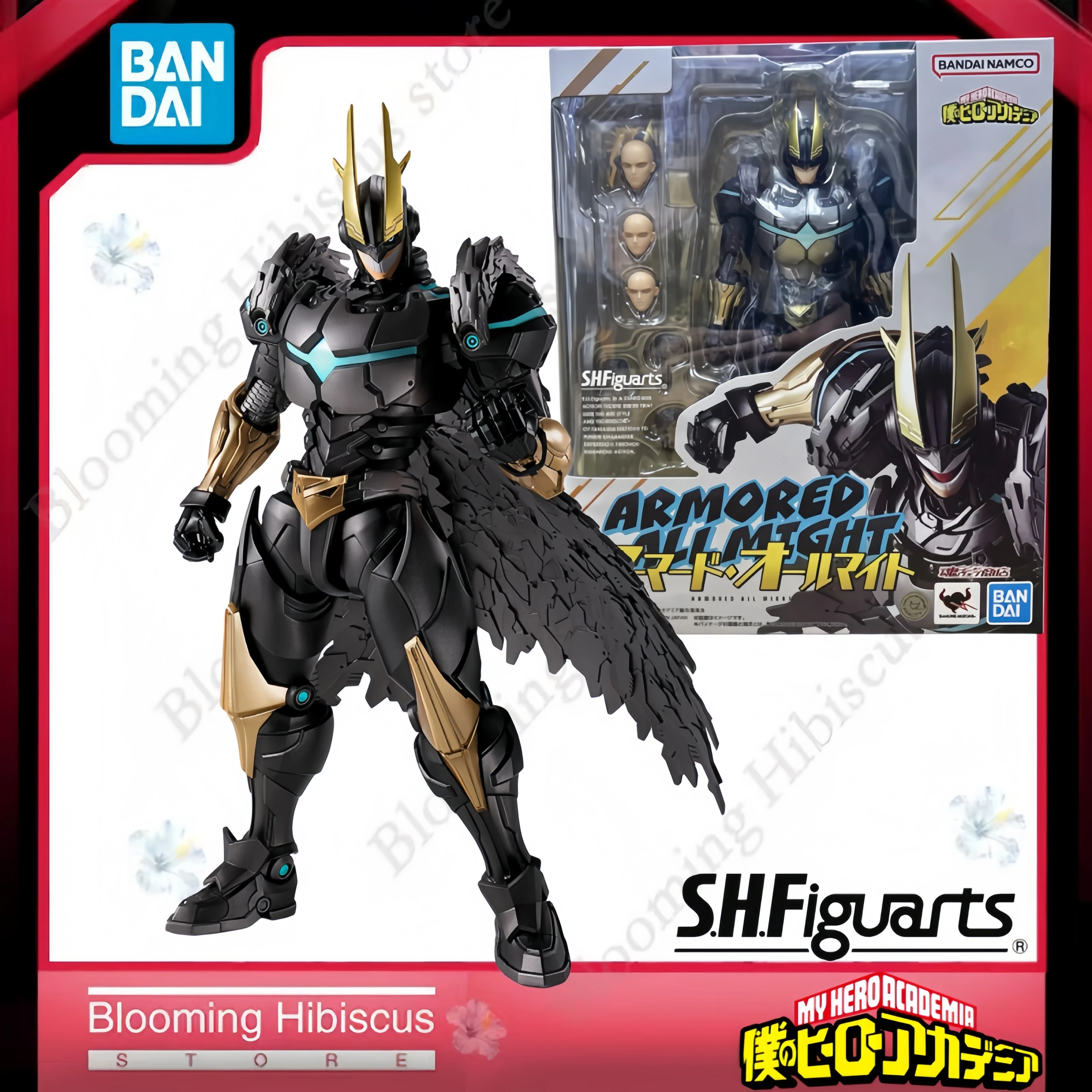 

Оригинальная коллекционная фигурка Bandai SHF My Hero Academia Armored All Might, 19,5 см, с высокой степенью подвижности, в наличии