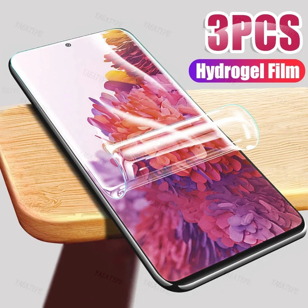 3Pcs Hydrogel Film For Huawei Y9 P Smart P20 Pro nova 2 Lite nova Lite 2 Mart SE Y7 Prime Screen Protector For Honor 7C