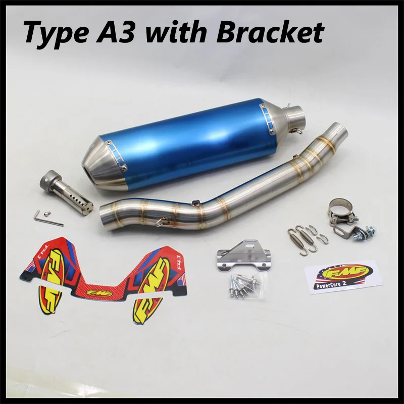 Para suzuki dr z400 drz400 drz400s drz400sm deslizamento no sistema de tubulação de escape mid link tubo conectar fmf silenciador escape moto db assassino