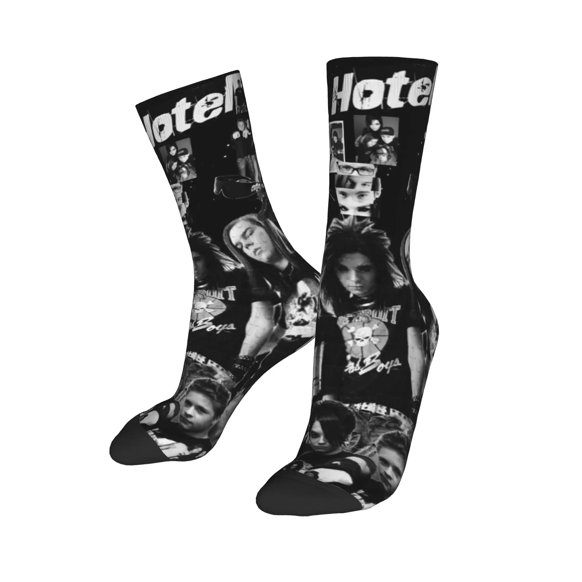 Men Women Tokio Hotel Band Rock Music Socks Non-slip Trendy  Socks Wonderful Gifts