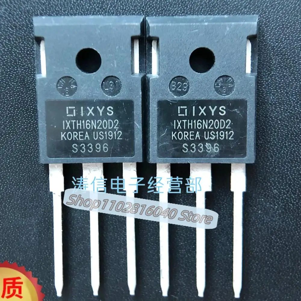 

10PCS/Lot IXTH16N20D2 MOS TO-247 500V 16A Best Quality Imported Original