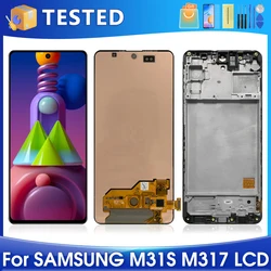 6.5''M31S For Samsung For  M317 M317F M317F/DS LCD Display Touch Screen Digitizer Assembly Replacement