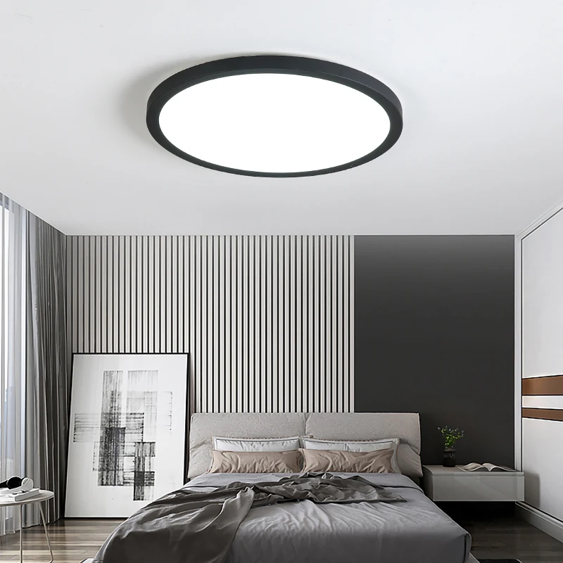 Simple LED Ceiling Light Ultra-thin Lights Bedroom Living Room Led Ceiling Lamp Aisle Hallway Entrance Living Balcony Lustres