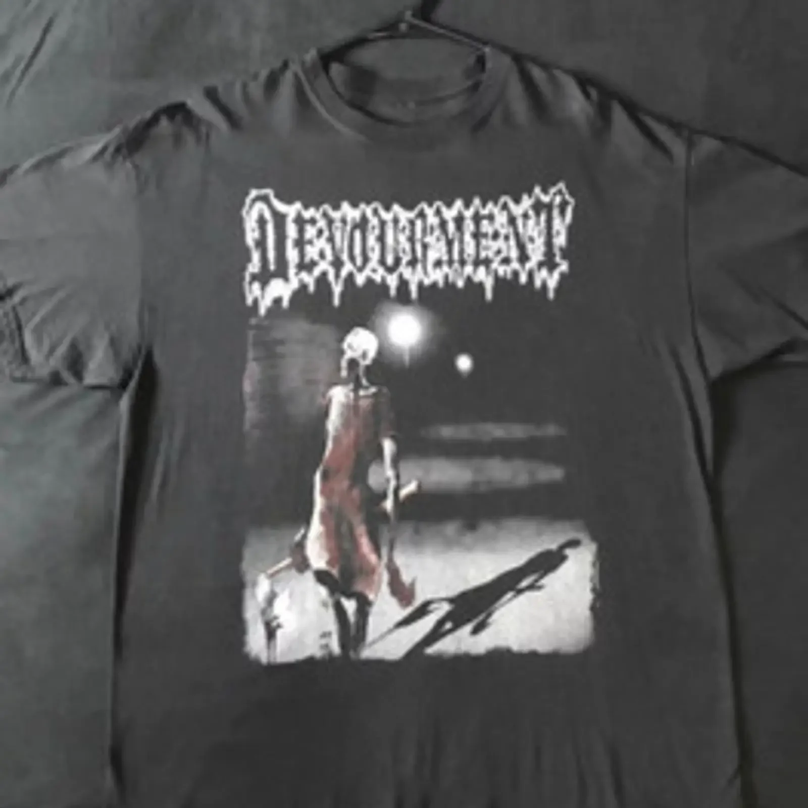 Devourment Band Black T Shirt Cotton S 234XL For  vintage Washed Top For Everyday Wear Casual Breathable streetwear