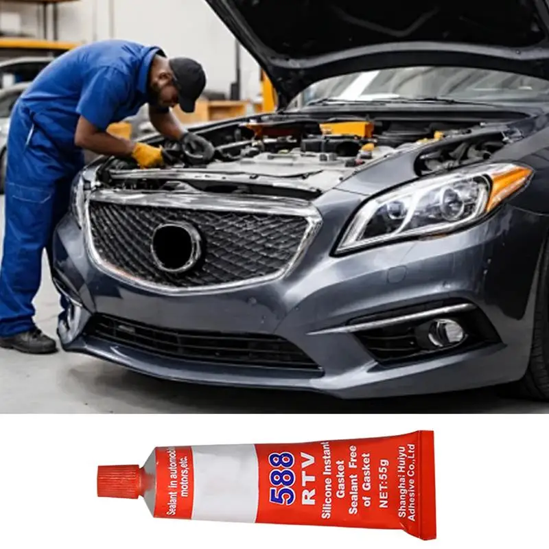 High Temp Gasket Maker Motor Gasket Sealant Automotive Engine Sealant Adhesive High Temperature Silicone Gasket Maker Car Glue