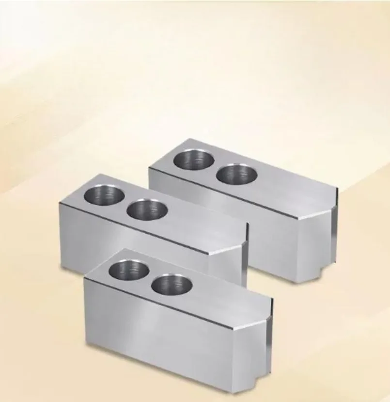 Hydraulic Oil pressure chuck Soft claw 5 6 8 10 inch 60/90/120 degree High quality standard 3 jaws For mechanical CNC lathes