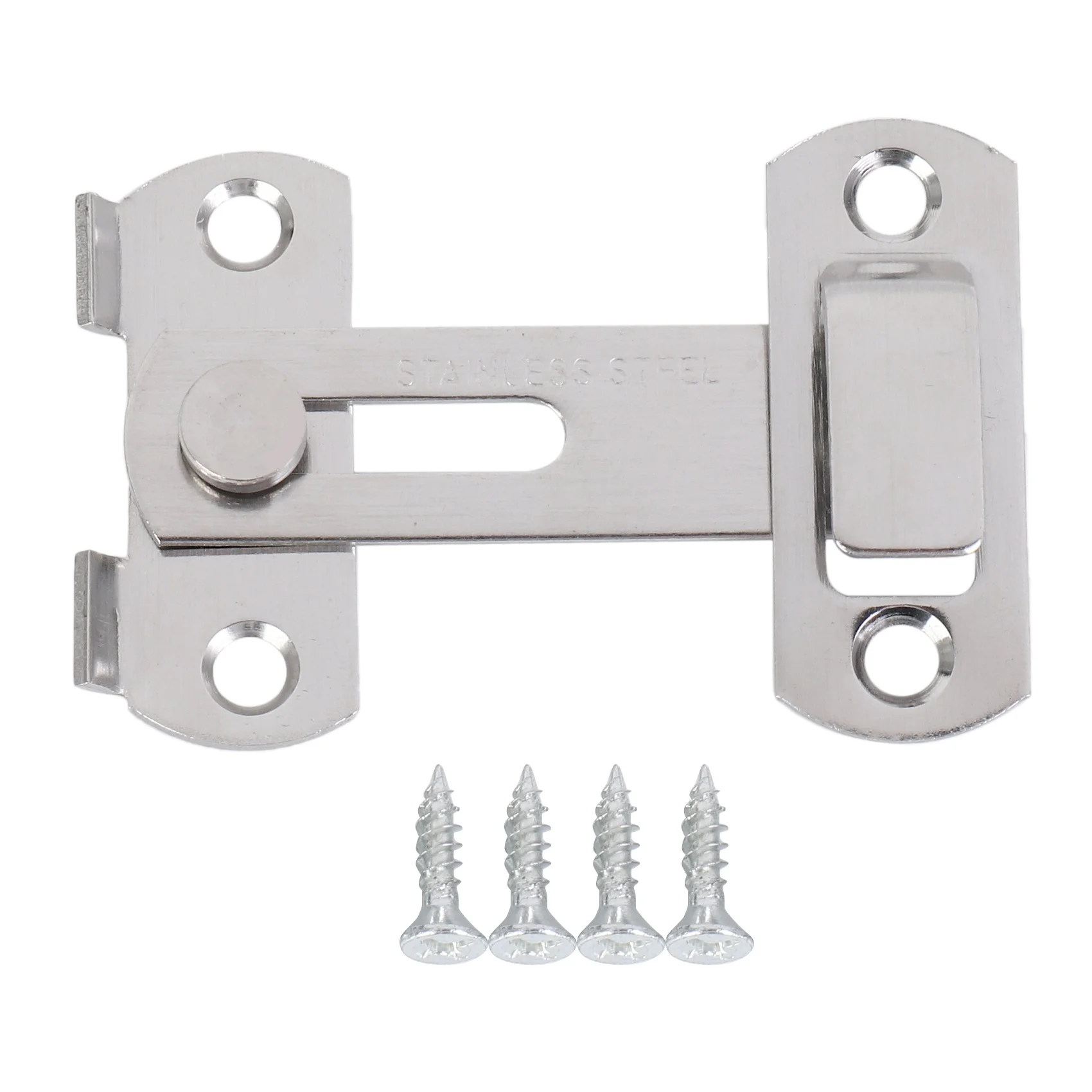 Hasp Latch METAL Hasp Latch Lock Sliding Door Lock for Window Cabinet Fitting