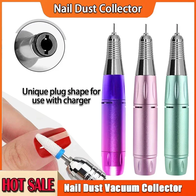 Electric DC Nail Drill Pen Handle Manicure Pedicure Tool Handpiece for Nail File Polish Grind Machine Drill Accessories