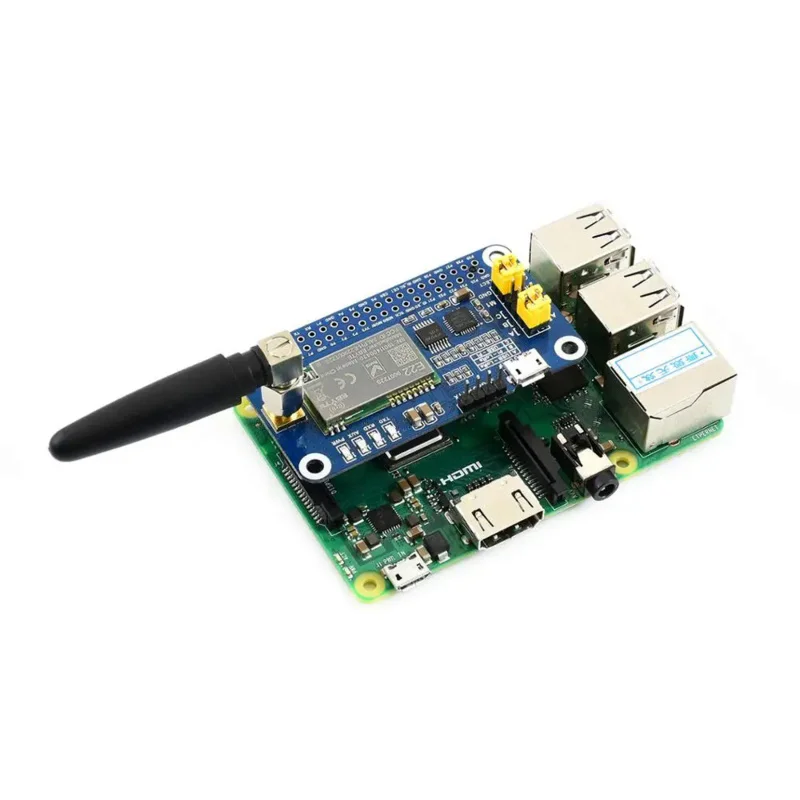 Waveshare-Bande morte LoRa HAT pour Raspberry Pi, Modulation d'épandage, SX1262, 868MHz