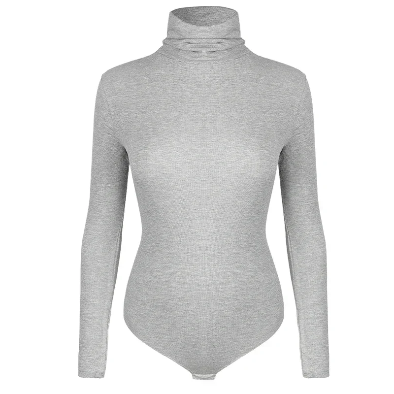 Missmly intimo termico da donna top collo alto body a maniche lunghe morbido tenere al caldo camicie a compressione per il freddo