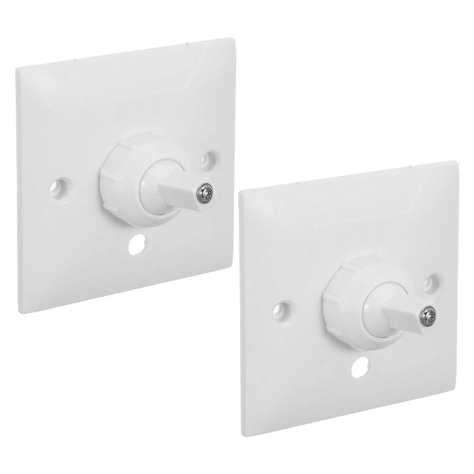 2Pcs Infrared Wall Mount Bracket Adjustable Pir Security Sensor Motion Alarm Mount for Home Office Garage