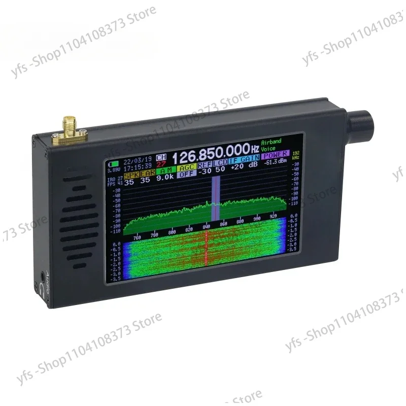 DSP-01 SDR Radio Receiver DSP Digital Demodulation CW/AM/SSB/FM/WFM with 4.3