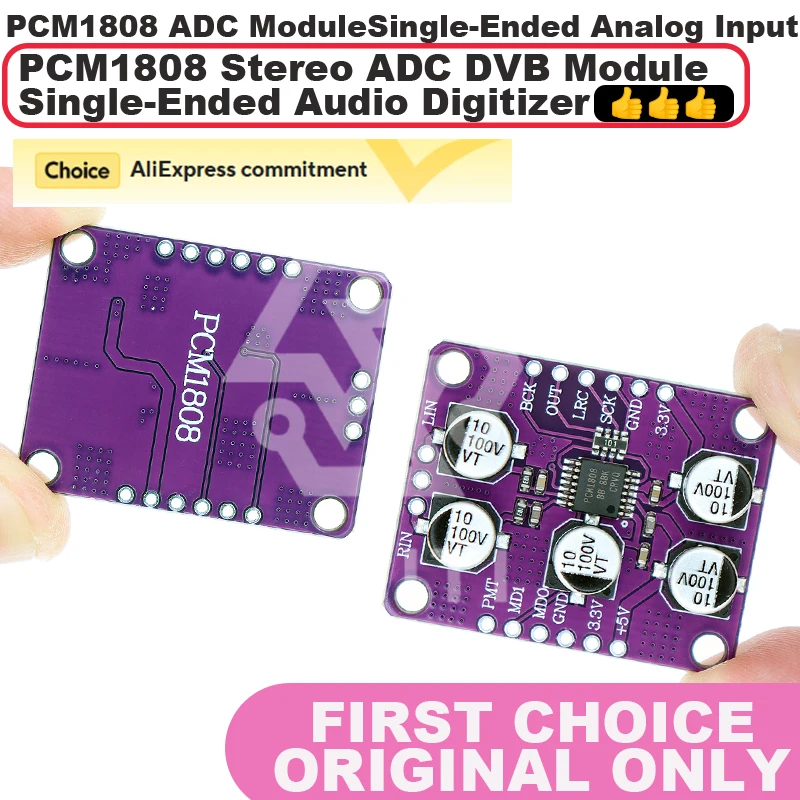 PCM1808 Stereo Adc … - image