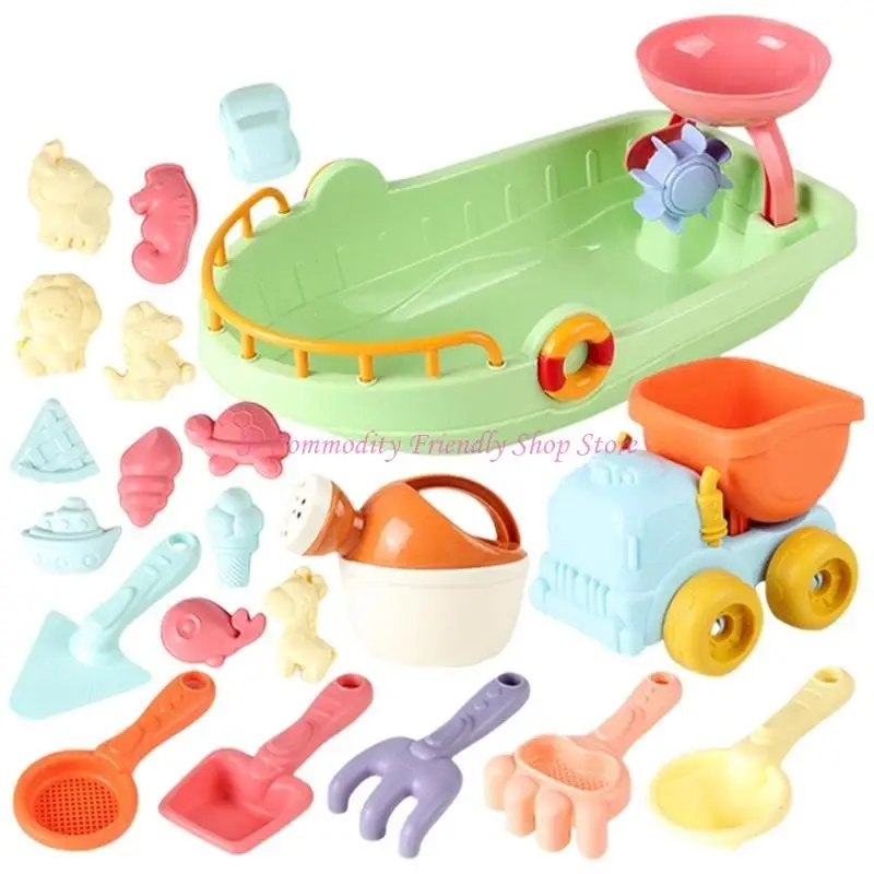 85AE Cát Bé Spade Tiện Ích Đồ Chơi Nhiều Màu Sắc Khuôn Mẫu Dành Cho Trẻ Sơ Sinh Bé Đồ Làm Vườn Tắm Bãi Biển Nhiều Màu Sắc Muỗng