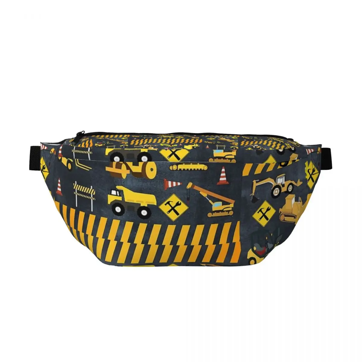 

Сумка-бананка через плечо для мужчин и женщин, регулируемая поясная сумка для денег и телефона, нагрудная сумка для строительной техники и тяжелой техники, для детей, мальчиков, мужчин, женщин