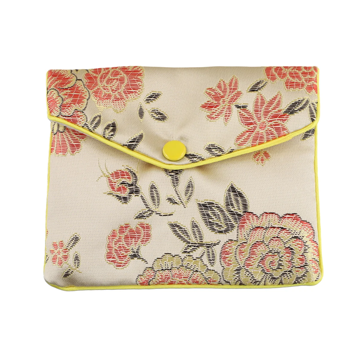 ABQR Jewelry Storage Bags Silk Chinese Tradition Pouch Purse Gifts Jewels Organizer (Random Color)