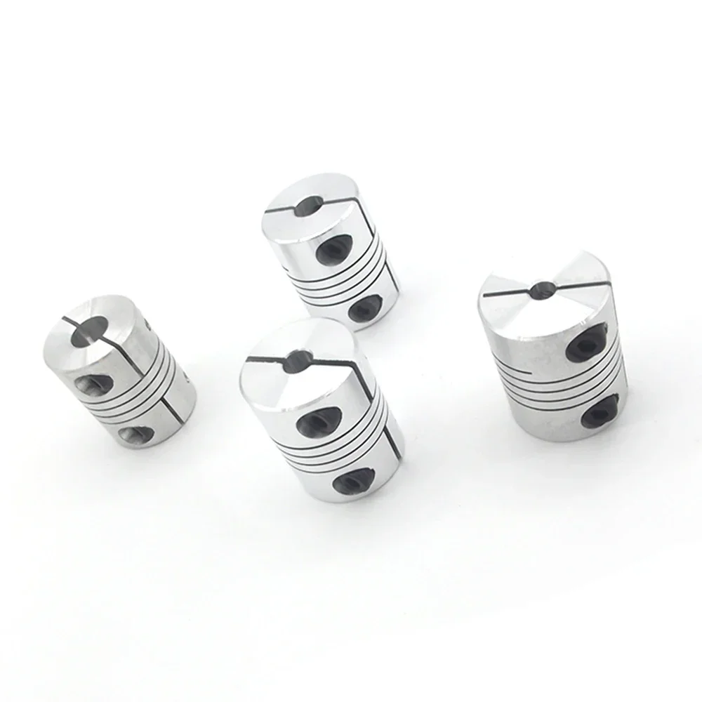 

10X12mm D25xL30 Stepper Motor Coupler 4pcs/Lot Aluminum Flexible Coupling For Shaft Couplings connector