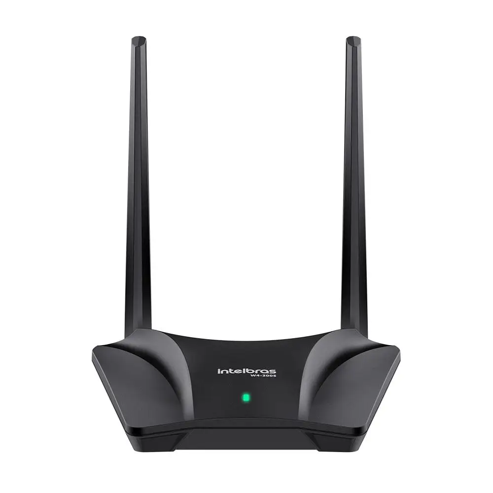 ルーター-wi-fi-3-ポート-n-300mbps-w4-300s、ブラック、4750215、intelbras