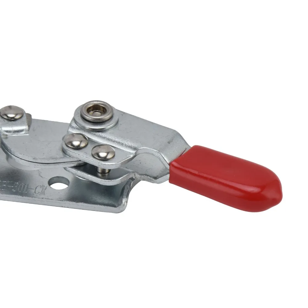 Accessories Silver Toggle Clamp Quick Positioning 75*56mm Fixture Clamp Push Pull Toggle Clamp Woodworking