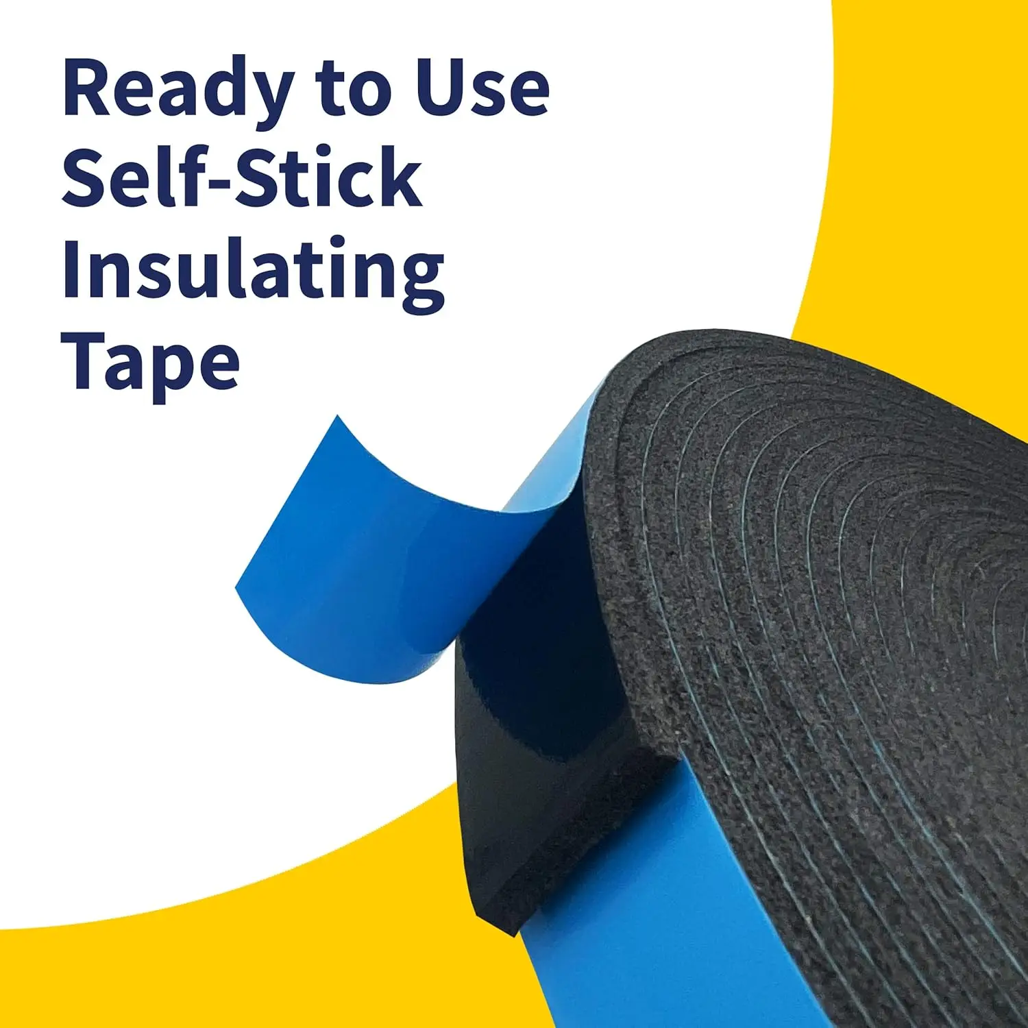 Self Adhesive Camper Mount Foam Tape for Truck Shells, RVs, Cars, Boats and Home. Helps Stop Vibrations, Scratches and Squeaks