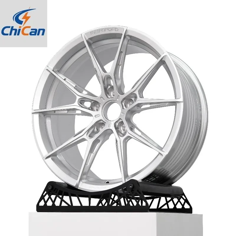 

【2026】Chican Custom Forged R2 18-21 Inch Custom Forged Wheels Rim 5x114.3 Dually Wheel Racing Lightweight Polished Silver Deep D