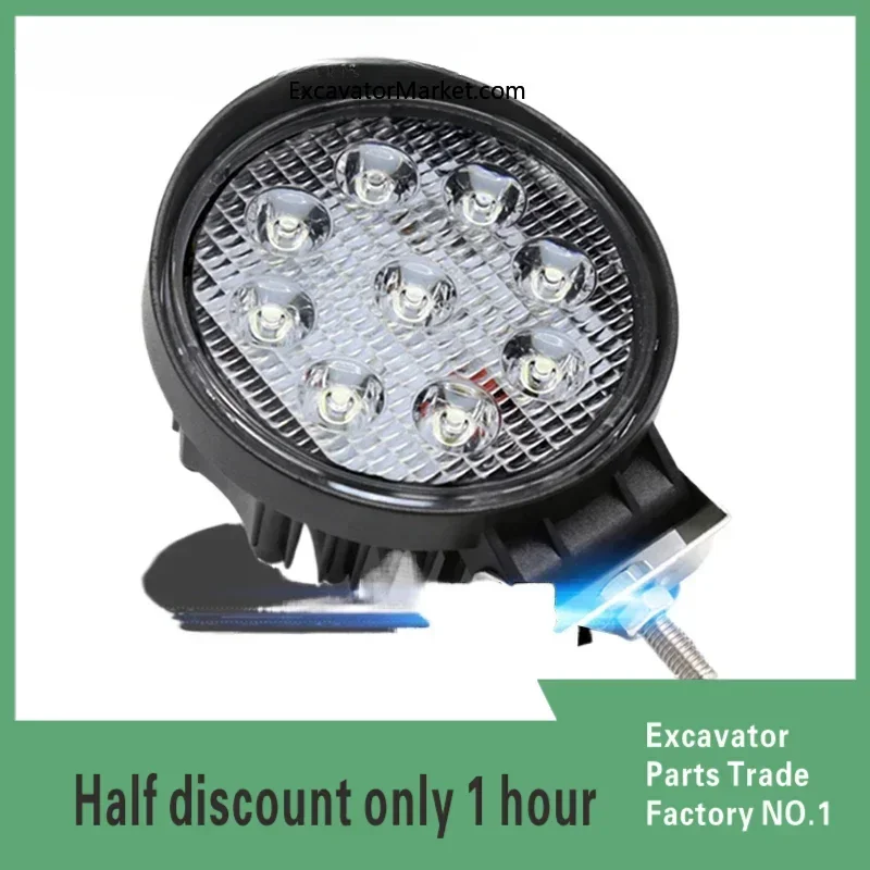 

Excavator Accessories LED Super Bright Spot Lights for Trucks, 12V 24V Forklifts, Forklifts, Forklifts, Engineering Vehicles