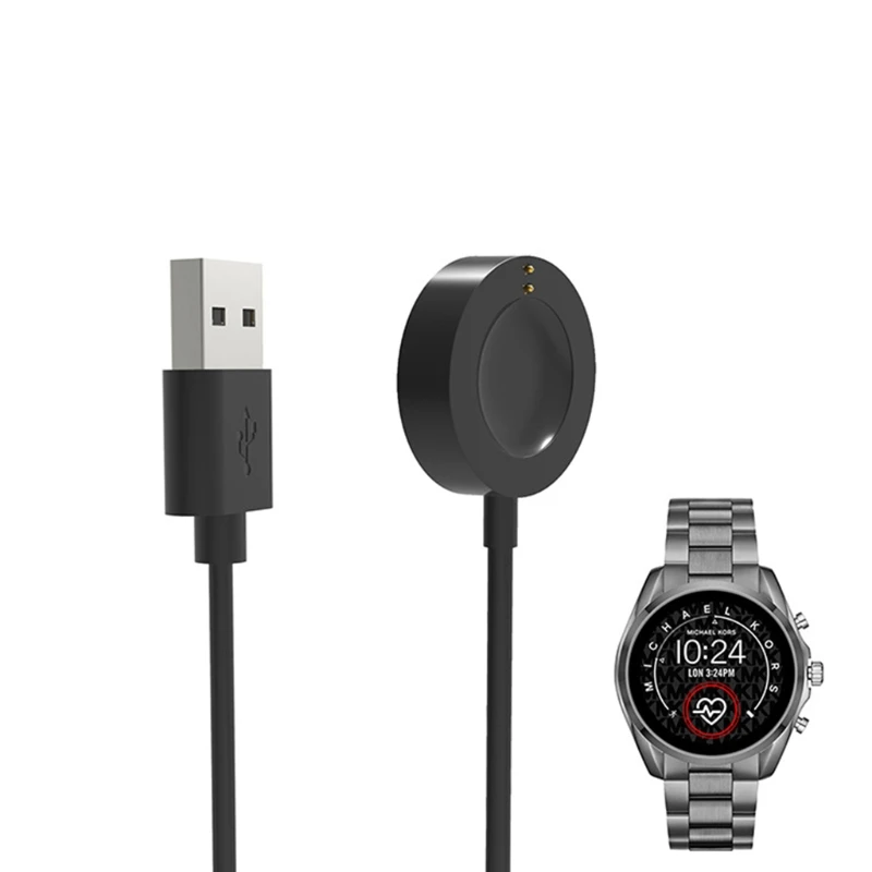كابل شحن سريع شاحن ساعة ذكية متوافق مع كابل شحن مايكل كورس Access Gen 4 Gen 5 5E MKT5080