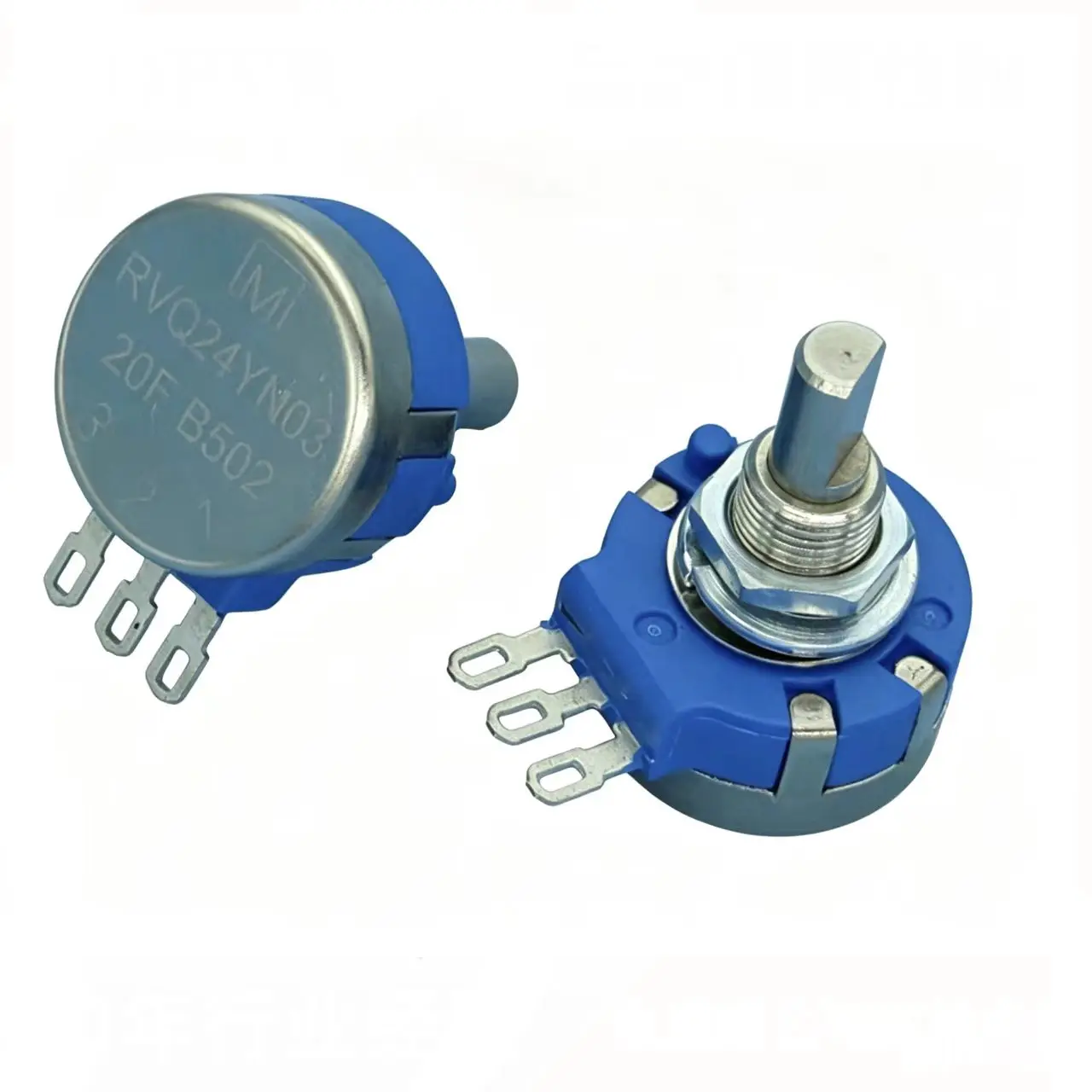 RVQ24YN03 25F B502 5K 102 202 Half Shaft Simulator Single-Turn Carbon Film Potentiometer Racing Game Machine Arcade Accessories
