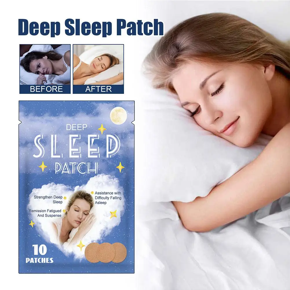 Sleep Aid Patch Natural Relieve Nighttime Dreaminess Relax Fast Stress Improve Good Anxiety Insomnia Sleep Patches Brain Q2K1