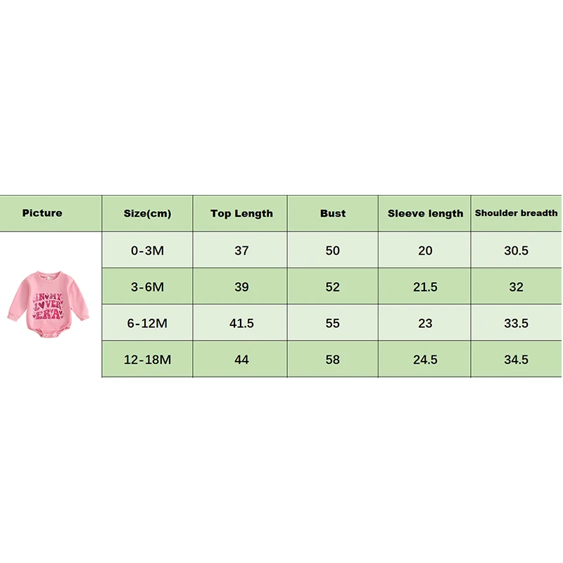 Baby Mädchen Valentinstag Strampler Buchstaben Herz Aufdruck Rundhals Langarm Blase Overall für 0-18 Monate