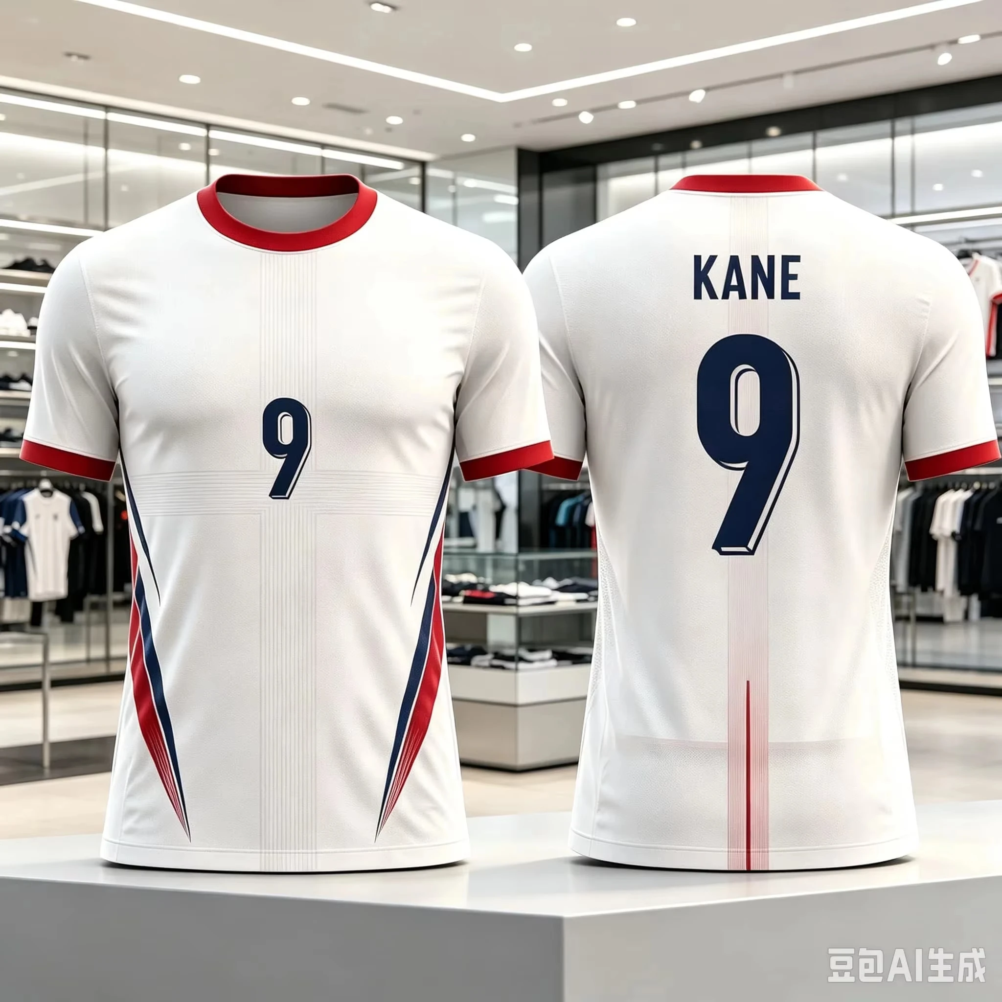 2026 Summer Soccer Jersey T-Shirt England Fan Souvenir Shirt Breathable Quick Dry Comfortable Sports Training Tops Short Sleeve
