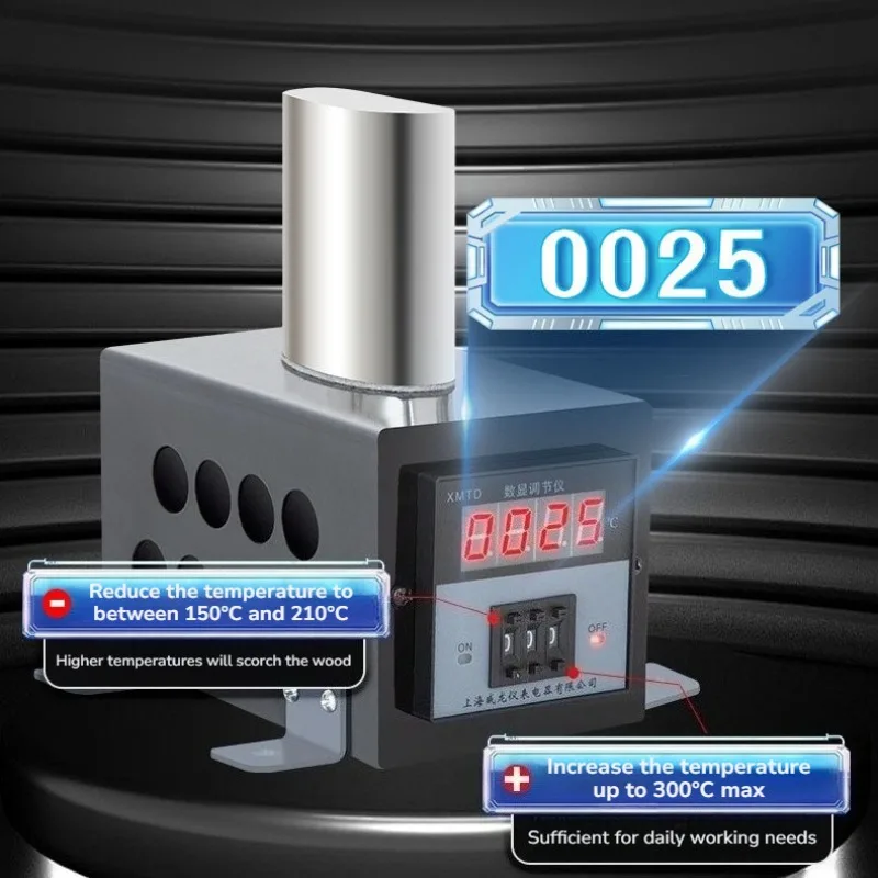 Smart Temperature Controlled Soldering Iron Safe Rapid Heating Soldering Iron for Violin Side Bending Instrument Making Tools
